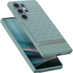 ETUI SPIGEN SAMSUNG GALAXY S25 ULTRA PARALLAX MAG MAGSAFE SAGE GREEN