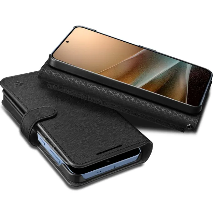 ETUI SPIGEN SAMSUNG GALAXY S25+ WALLET ”S” CZARNE