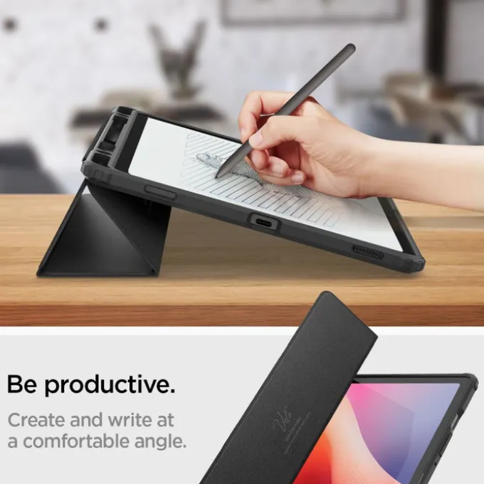 ETUI SPIGEN SAMSUNG GALAXY TAB S9 11.0 / S10 FE 10.9 X710 / X716B / X520 / X526 ULTRA HYBRID ”PRO” CZARNE