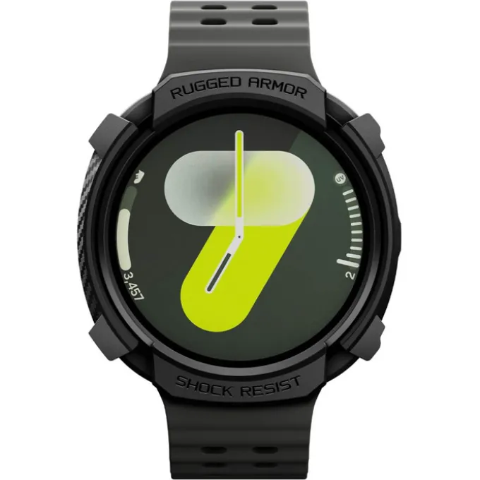 ETUI SPIGEN SAMSUNG GALAXY WATCH 8 40 MM RUGGED ARMOR MATTE CZARNE