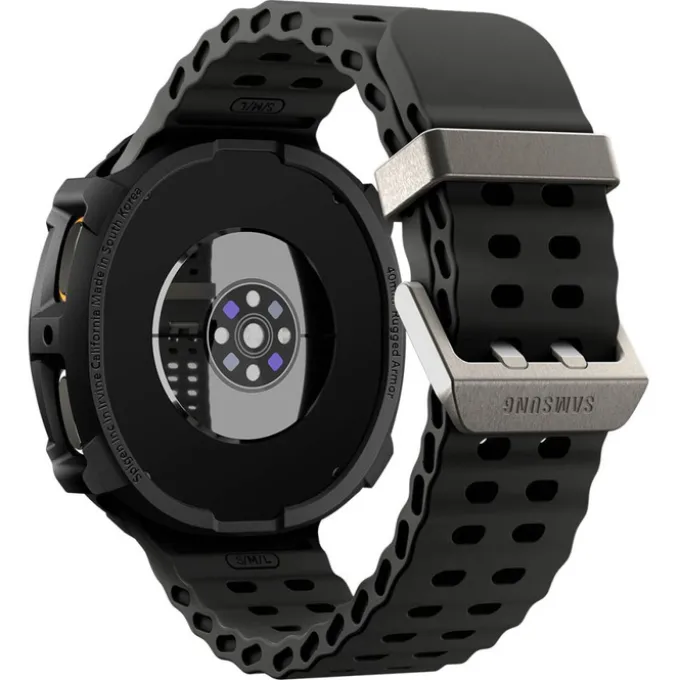 ETUI SPIGEN SAMSUNG GALAXY WATCH 8 40 MM RUGGED ARMOR MATTE CZARNE