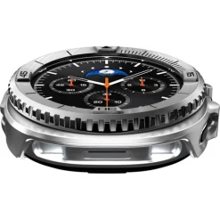 ETUI SPIGEN SAMSUNG GALAXY WATCH 8 CLASSIC (46 MM) BEZEL TUNE PRO PILOT SILVER