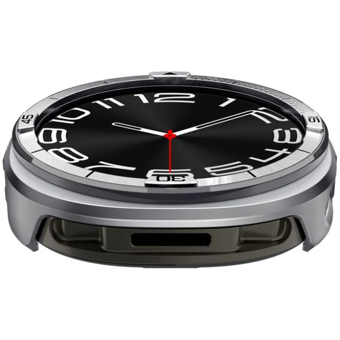 ETUI SPIGEN SAMSUNG GALAXY WATCH 8 (44 MM) BEZEL TUNE PRO PILOT RAMKA SILVER