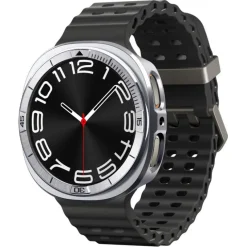 ETUI SPIGEN SAMSUNG GALAXY WATCH 8 (44 MM) BEZEL TUNE PRO PILOT RAMKA SILVER