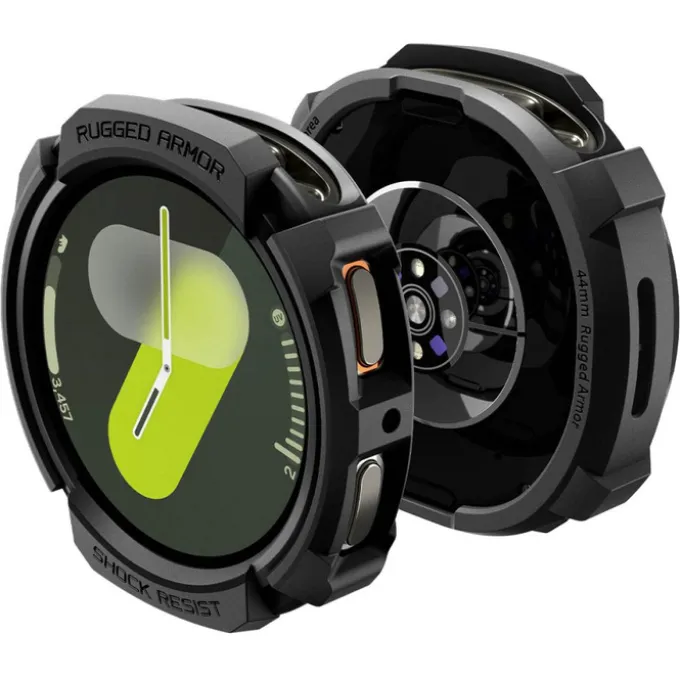 ETUI SPIGEN SAMSUNG GALAXY WATCH 8 44 MM RUGGED ARMOR MATTE CZARNE