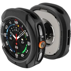 ETUI SPIGEN SAMSUNG GALAXY WATCH 8 CLASSIC 46 MM LIQUID AIR MATTE CZARNE