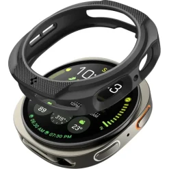 ETUI SPIGEN SAMSUNG GALAXY WATCH 8 44 MM LIQUID AIR MATTE CZARNE