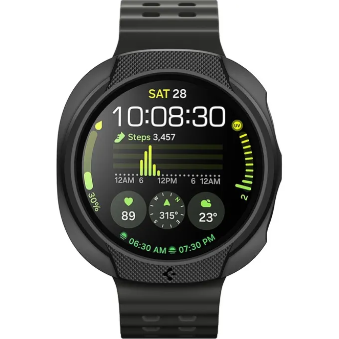 ETUI SPIGEN SAMSUNG GALAXY WATCH 8 40 MM LIQUID AIR MATOWE CZARNE
