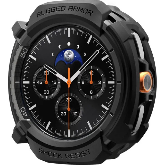 ETUI SPIGEN SAMSUNG GALAXY WATCH 8 CLASSIC 46 MM RUGGED ARMOR MATTE CZARNE