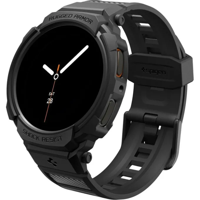 ETUI SPIGEN SAMSUNG GALAXY WATCH 8 44 MM RUGGED ARMOR ”PRO” MATOWE CZARNE