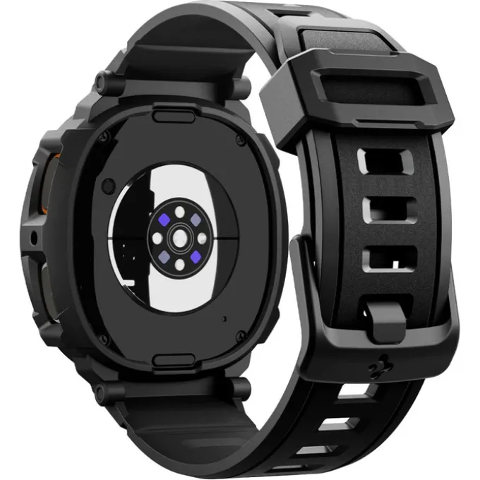 ETUI SPIGEN SAMSUNG GALAXY WATCH 8 44 MM RUGGED ARMOR ”PRO” MATOWE CZARNE
