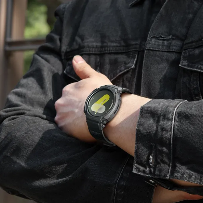 ETUI SPIGEN SAMSUNG GALAXY WATCH 8 44 MM RUGGED ARMOR ”PRO” MATOWE CZARNE