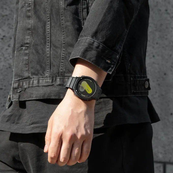 ETUI SPIGEN SAMSUNG GALAXY WATCH 8 44 MM RUGGED ARMOR ”PRO” MATOWE CZARNE