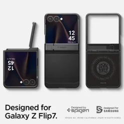 ETUI SPIGEN SAMSUNG GALAXY Z FLIP 7 TOUGH ARMOR PRO MAG MAGSAFE CZARNE