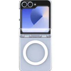 ETUI SPIGEN SAMSUNG GALAXY Z FLIP 7 FE Z FLIP 6 ULTRA HYBRID PRO MAGSAFE CLEAR WHITE