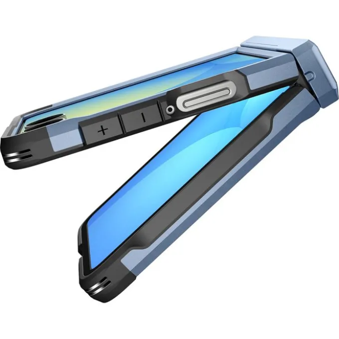 ETUI SPIGEN SAMSUNG GALAXY Z FLIP 7 TOUGH ARMOR PRO MAGSAFE SIERRA BLUE
