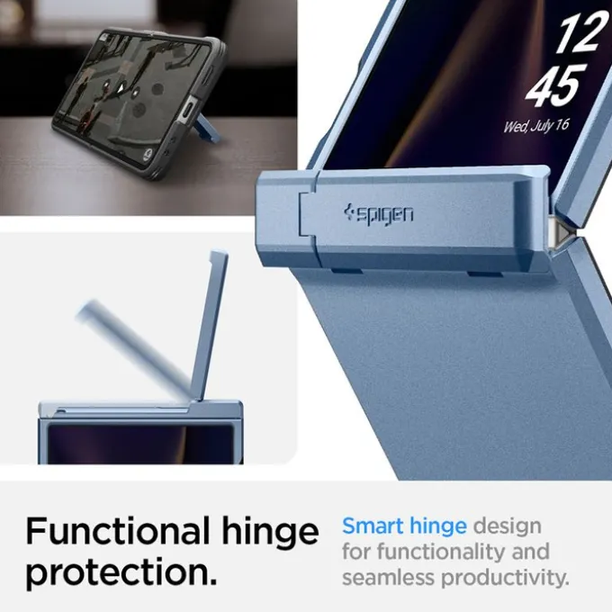 ETUI SPIGEN SAMSUNG GALAXY Z FLIP 7 TOUGH ARMOR PRO MAGSAFE SIERRA BLUE