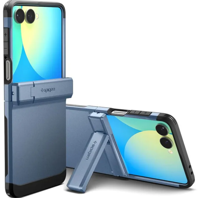 ETUI SPIGEN SAMSUNG GALAXY Z FLIP 7 TOUGH ARMOR PRO MAGSAFE SIERRA BLUE
