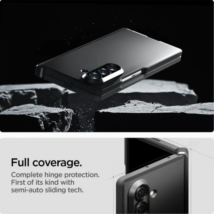 ETUI SPIGEN SAMSUNG GALAXY Z FOLD 7 TOUGH ARMOR PRO MAG MAGSAFE CZARNE