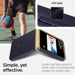 ETUI SPIGEN SAMSUNG GALAXY Z FLIP 7 NANO POP MAG MAGSAFE GRANATOWY