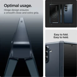 ETUI SPIGEN SAMSUNG GALAXY Z FOLD 7 TOUGH ARMOR PRO MAG MAGSAFE METAL SLATE