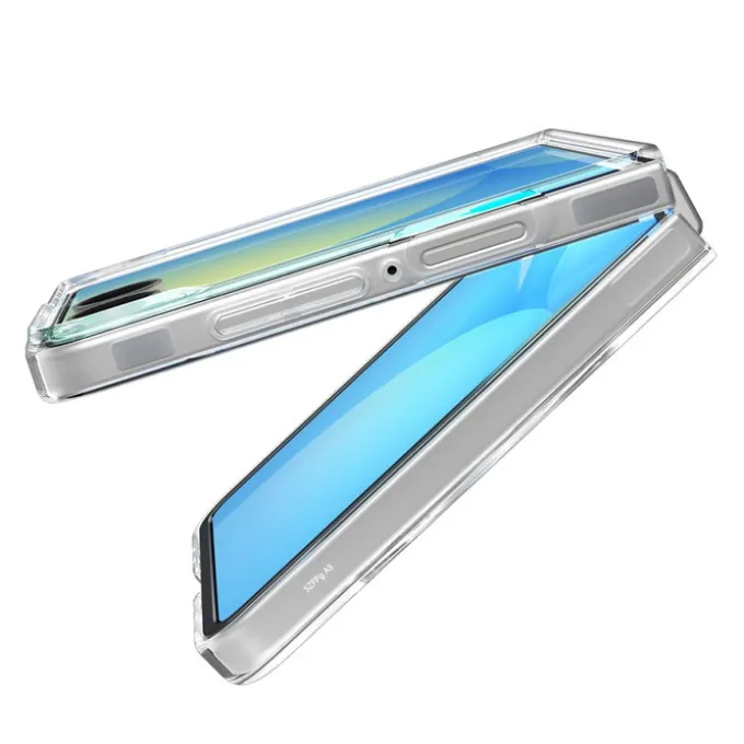 ETUI SPIGEN SAMSUNG GALAXY Z FLIP 7 AIRSKIN MAG MAGSAFE CRYSTAL PRZEZROCZYSTE BIAŁE