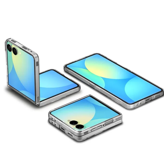 ETUI SPIGEN SAMSUNG GALAXY Z FLIP 7 AIRSKIN MAG MAGSAFE CRYSTAL PRZEZROCZYSTE BIAŁE