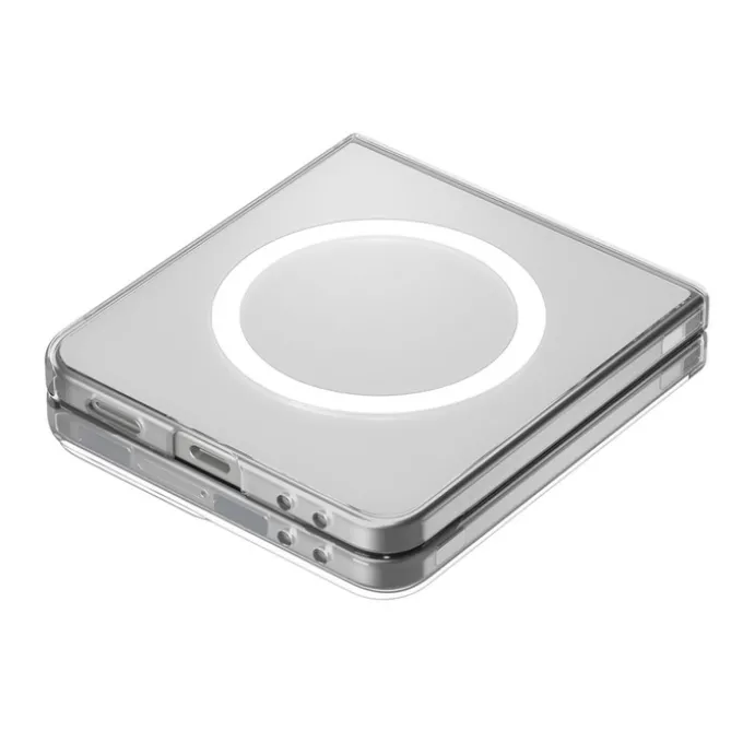 ETUI SPIGEN SAMSUNG GALAXY Z FLIP 7 AIRSKIN MAG MAGSAFE CRYSTAL PRZEZROCZYSTE BIAŁE
