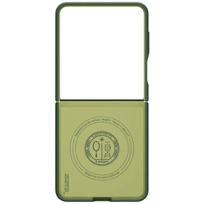 ETUI SPIGEN SAMSUNG GALAXY Z FLIP 7 NANO POP MAG MAGSAFE AVO GREEN