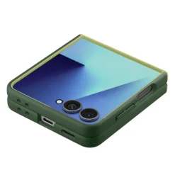 ETUI SPIGEN SAMSUNG GALAXY Z FLIP 7 NANO POP MAG MAGSAFE AVO GREEN