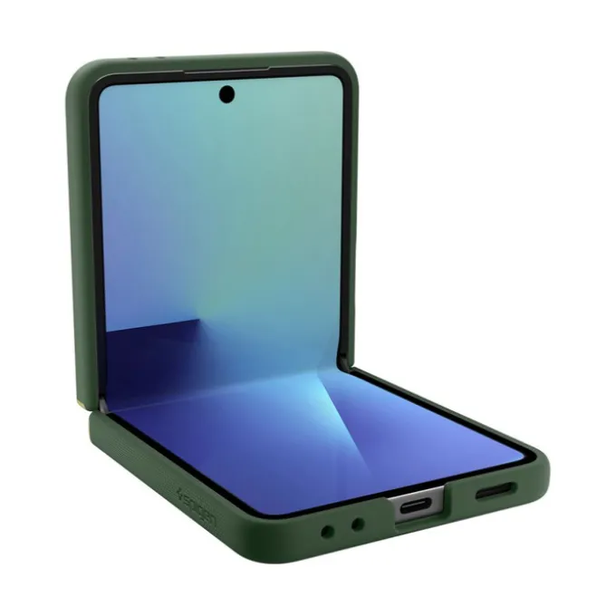 ETUI SPIGEN SAMSUNG GALAXY Z FLIP 7 NANO POP MAG MAGSAFE AVO GREEN