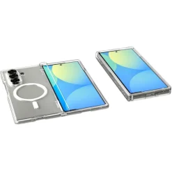 ETUI SPIGEN SAMSUNG GALAXY Z FOLD 7 ULTRA HYBRID PRO MAG MAGSAFE PRZEZROCZYSTE BIAŁE