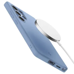 ETUI SPIGEN SILICONE FIT MAG MAGSAFE SAMSUNG GALAXY S25 ULTRA SAPPHIRE BLUE