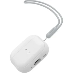 Etui Spigen Silicone Fit Strap Apple Airpods Pro 1 / 2 White/grey Case