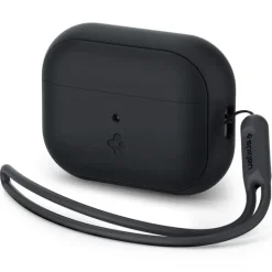 Etui Spigen Silicone Fit Strap Apple Airpods Pro 1 / 2 Black Case