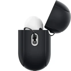 Etui Spigen Silicone Fit Strap Apple Airpods Pro 1 / 2 Black Case