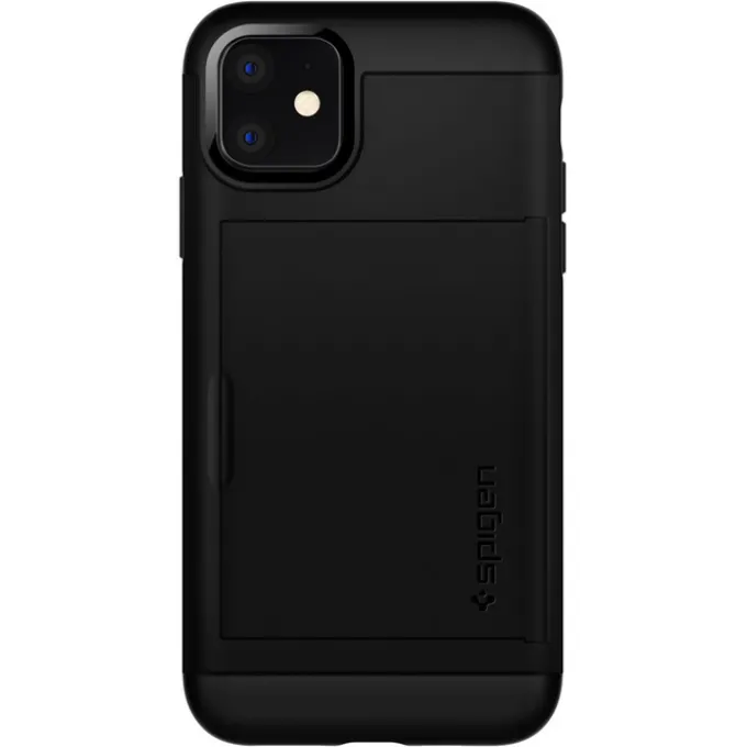 Etui SPIGEN Slim Armor Cs Apple Iphone 11 Black Czarne Case