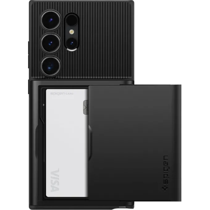 Etui Spigen Slim Armor Cs Samsung Galaxy S24 Ultra Black Case