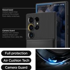 Etui Spigen Slim Armor Cs Samsung Galaxy S24 Ultra Black Case