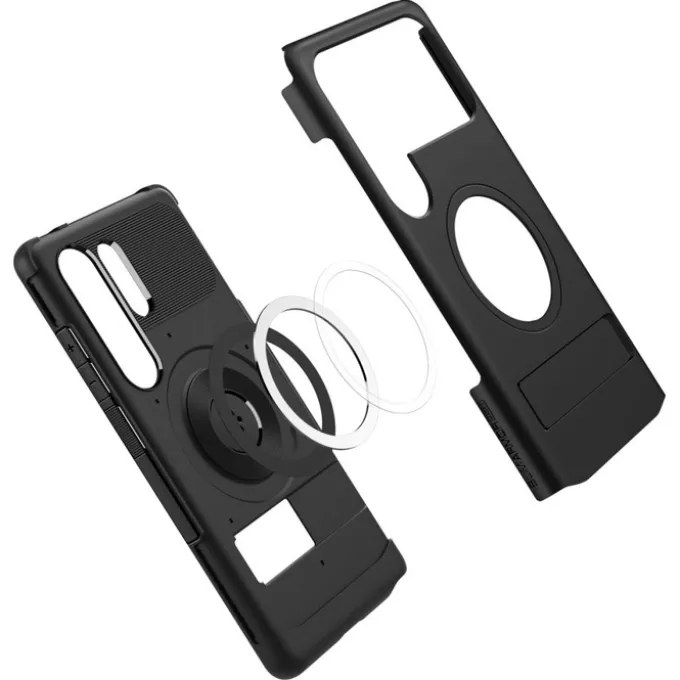 ETUI SPIGEN SLIM ARMOR MAG MAGSAFE SAMSUNG GALAXY S25 ULTRA BLACK