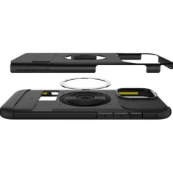 ETUI SPIGEN SLIM ARMOR MAG MAGSAFE IPHONE 16 PRO BLACK