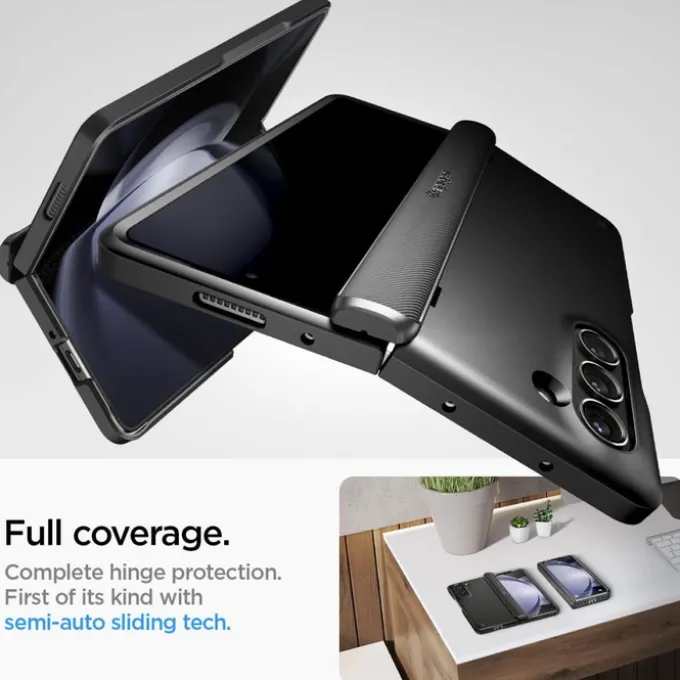 Etui Spigen Slim Armor Pro Galaxy Z Fold 5 Black Case