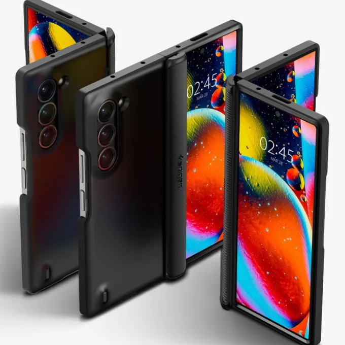 ETUI SPIGEN SLIM ARMOR PRO SAMSUNG GALAXY Z FOLD 6 BLACK