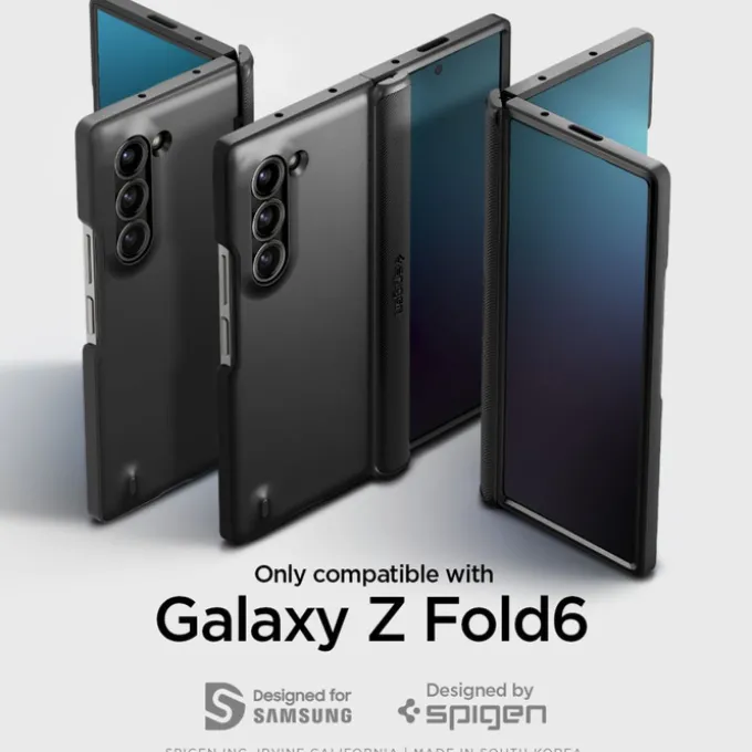 ETUI SPIGEN SLIM ARMOR PRO SAMSUNG GALAXY Z FOLD 6 BLACK