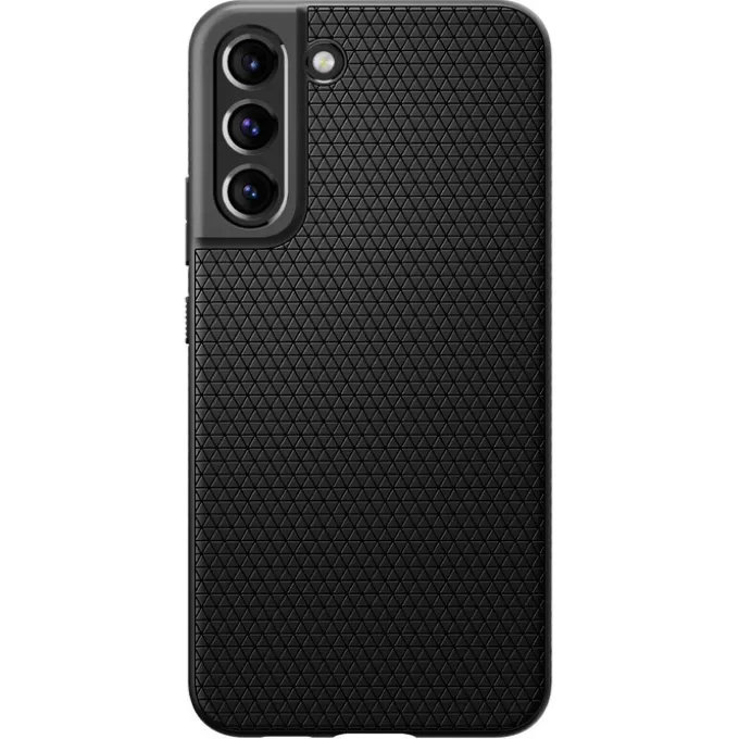 ETUI SPIGEN S22 Liquid Air Matte Black Czarne Case