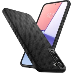 ETUI SPIGEN S22 Liquid Air Matte Black Czarne Case
