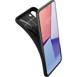 ETUI SPIGEN S22 Liquid Air Matte Black Czarne Case