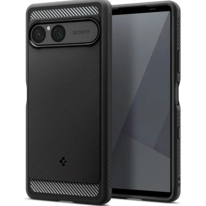 ETUI SPIGEN SONY XPERIA 10 VII RUGGED ARMOR MATTE BLACK