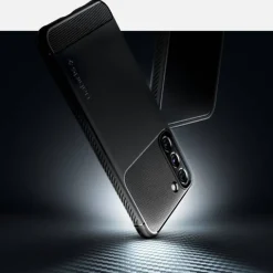 ETUI SPIGEN S22 Rugged Armor Matte Black Case