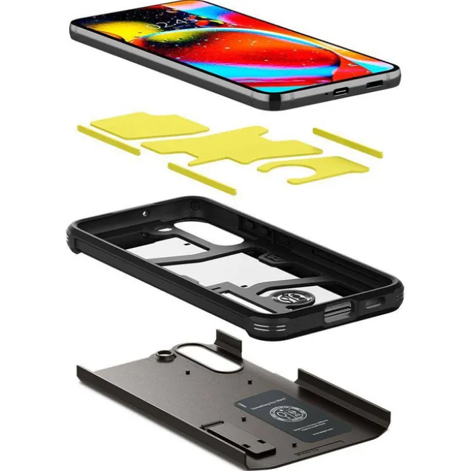 ETUI Spigen S22 Tough Armor Gunmetal Case